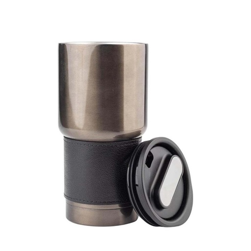 BOLIN - Hans Larsen Insulated Tumbler with Grip Sleeve 530ml - Black