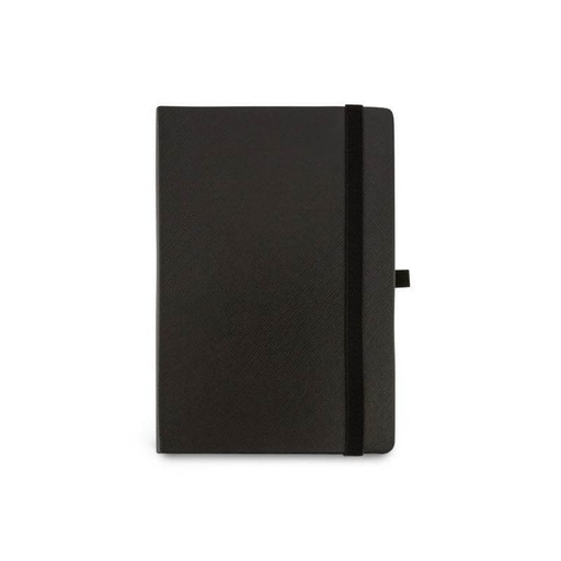  CROSS HARDCOVER A5 NOTEBOOK + PEN + LEATHER CARD HOLDER  - BLACK
