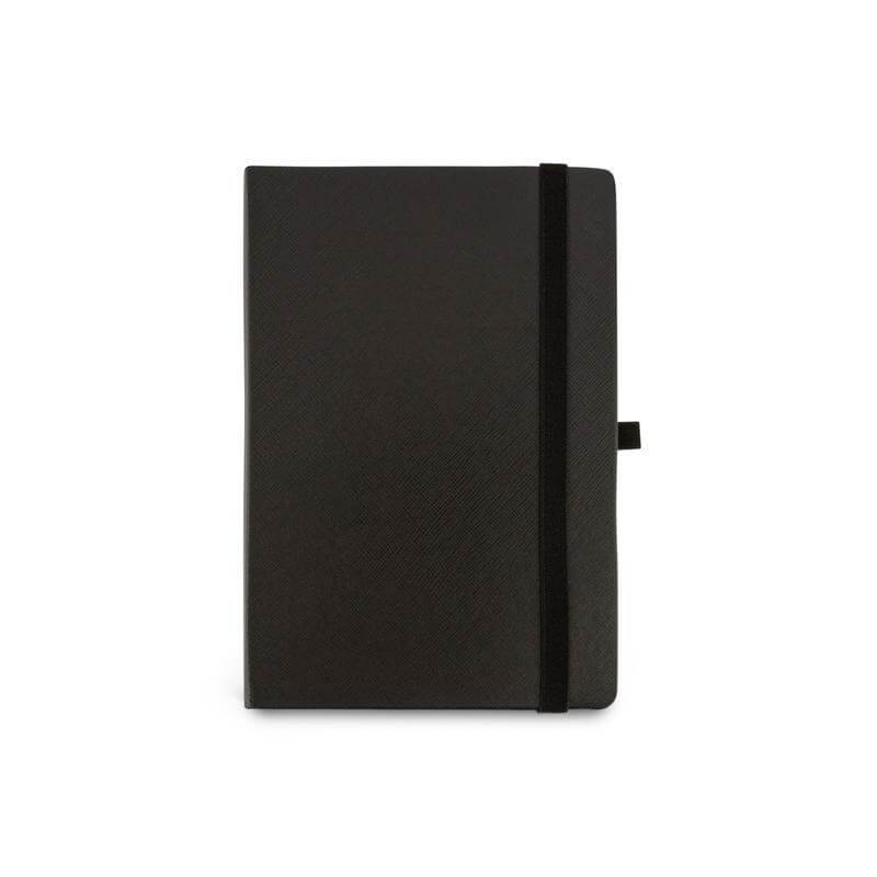 CROSS HARDCOVER A5 NOTEBOOK + PEN + BI-FOLD WALLET WITH 8 CARD SLOTS - BLACK