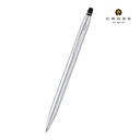 Cross Click™ Chrome Ballpoint Pen & A5 Hardcover Notebook Gift Set