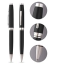 Cross Coventry Ballpoint Pen with Notebook and Bifold Wallet Gift Set - Black