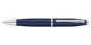 Cross Calais™ Matte Metallic Blue with Polished Chrome Appointments Ballpoint Pen (Blue Ink) 