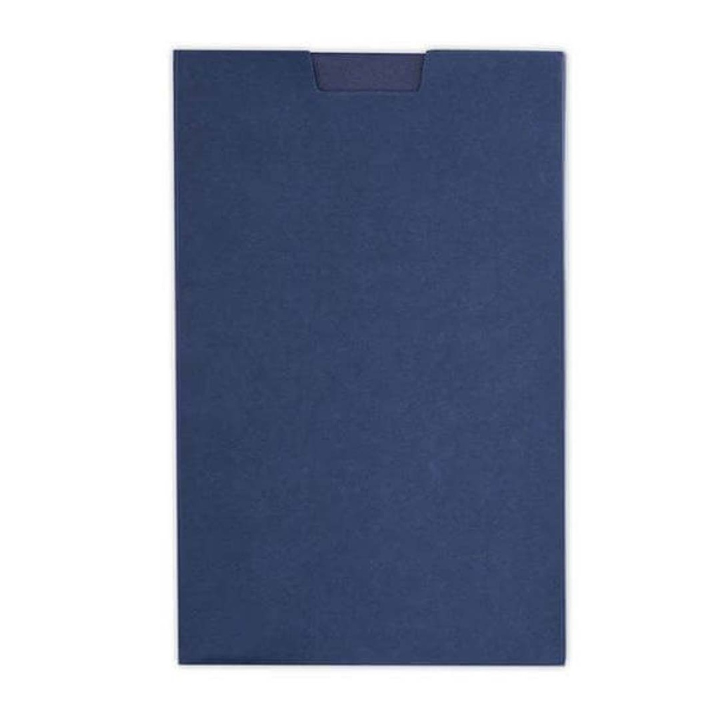 BARON - Santhome Expanded A5 Hard Cover Notebook - Navy Blue