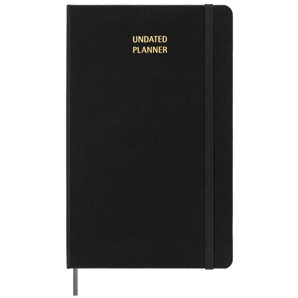 Moleskine Undated 12 Month Weekly Planner - Hard Cover - Large
