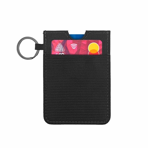 LUGANO - Card Holder - Black 