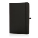 [NBSN 101] [IMPERFECT] BUKH - SANTHOME A5 Hardcover Ruled Notebook Black