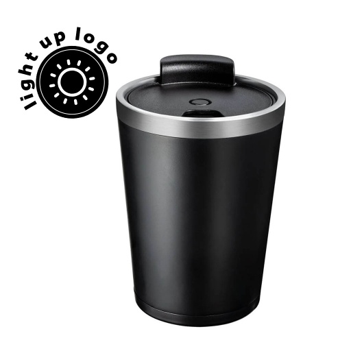 [DWHL 509] HENGELO-280ml البسيطة شعار تضيء البهلوان-اسود